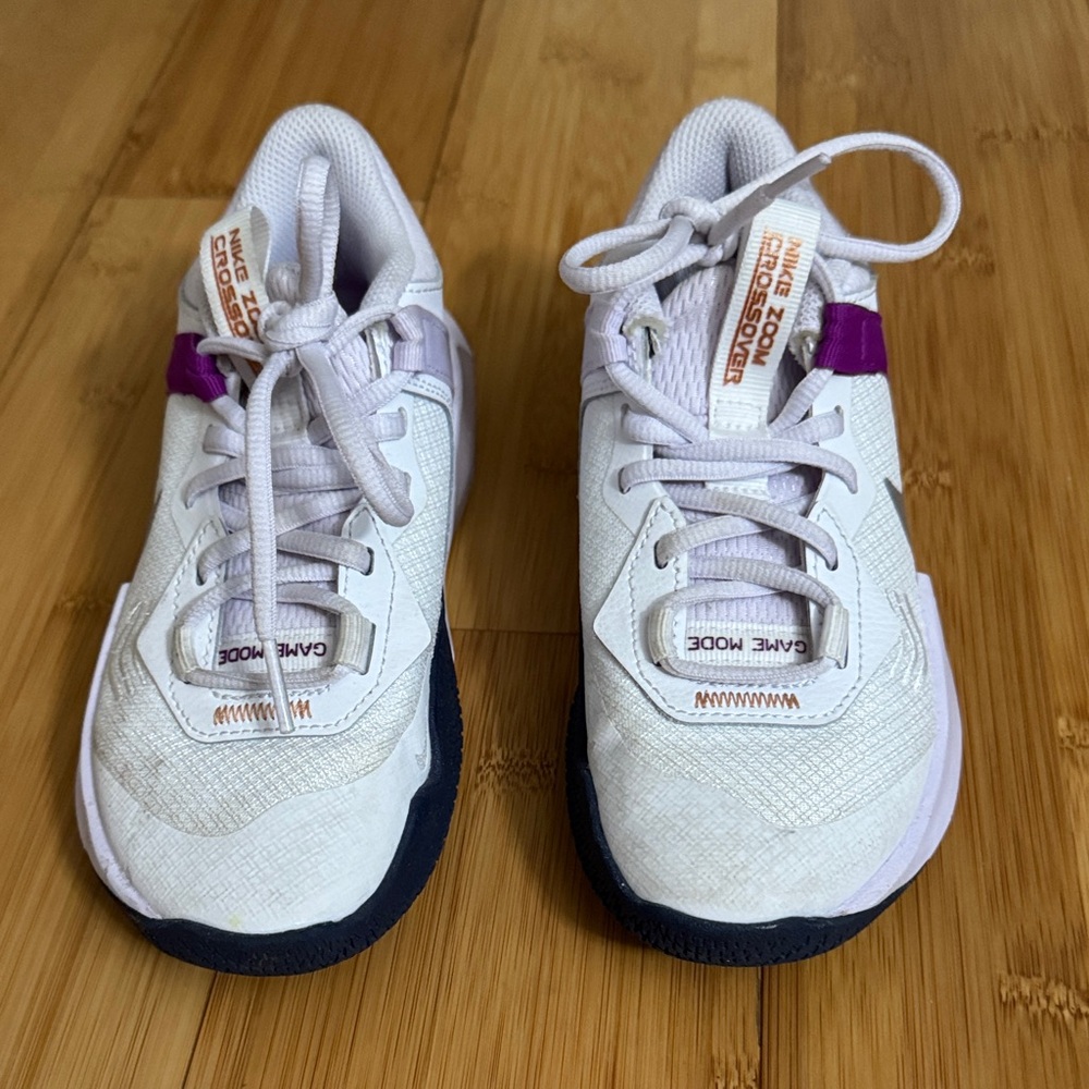 Nike Zoom Crossover in White and Purple